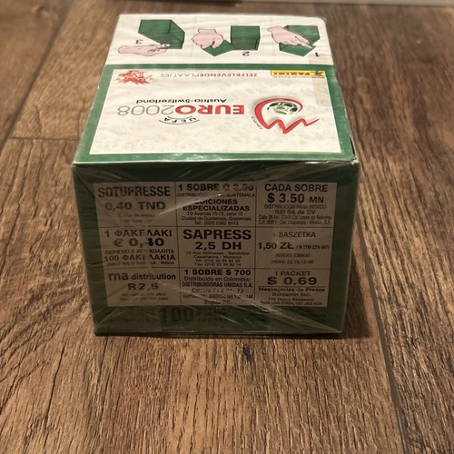 Panini Euro 2008 Sticker Box Sealed 100 Packs - Picture 2 of 3