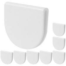 8PCS Shower Curtain Clips Stop Protect Clips Shower Curtain Splash-proof Clips