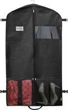 Simple Houseware 43-Inch Heavy Duty Garment Bag with Pockets for Dresses, Coats