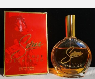 Selena Quintanilla Amor Prohibido Perfume With Original Box