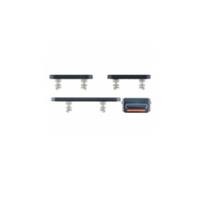 Kit Boutons Latéraux Power Volume Mute Blanc Pour IPhone 14/14 Plus - Neuf, Remplacement