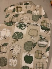 Set di 4 Cuscini copri sedia per cucina con fettucce, modello morbidone,