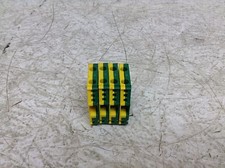 Allen Bradley 1492-WMG4 Green Yellow Wire Terminal 1492WMG4 Lot of 4