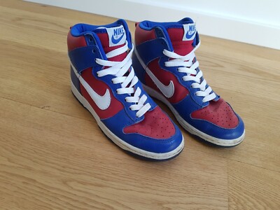 Nike Dunks High Retro Sport Royal White Varsity Red Gr. 37.5 SKU 305287 411 00 