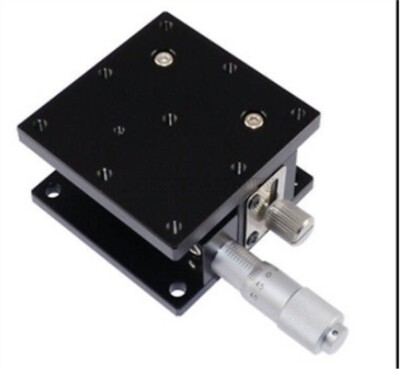 Manual Linear Stage Bearing Sliding Table Trimming Platform Z-Axis 60*60M Tun pm
