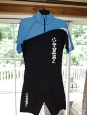 Short Sleeve Dive And Sail Wet Suit Manta Surfing Beach Wear; Sz XL