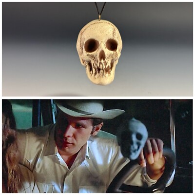 AMERICAN GRAFFITI BOB FALFA '55 CHEVY MIRROR SKULL PROP RANDOTTI