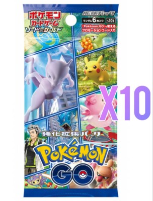 japanese pokemon go chase cards (1 Pack) Card Game S10b Booster Pack (6 Enclosed) Multicoloured : Toys & Games The cards come from Japan The 10 Most Expensive Pokmon