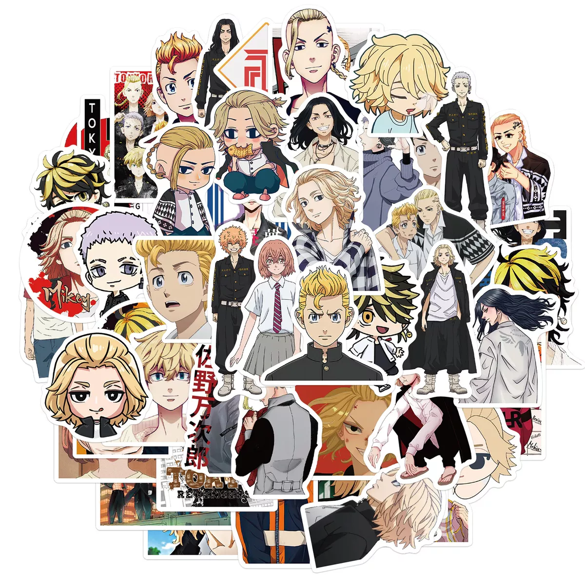 50Pcs Anime Tokyo Revengers Stickers - Wholesale Stickers