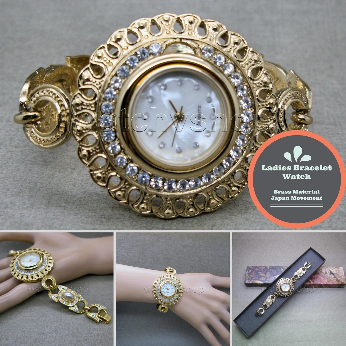 Brass high gold watch sales