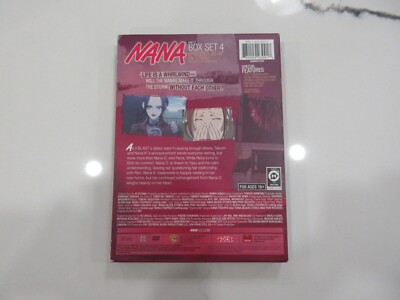 NANA: Box Set 4 - Uncut [Episodes 35-47] (DVD, 2009, 3-Disc Set