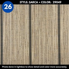 Woven Vinyl Flooring | Arcadia Teak - Ginger | 8'6" Width | Choose Your Length