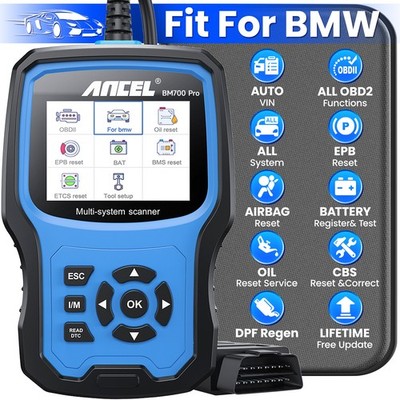ANCEL BM700 PRO KFZ OBD2 Diagnosegerät Alle Systeme Diagnose Oil EPB DPF für BMW
