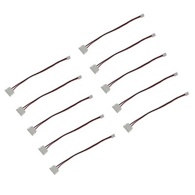 10Pcs Type C Female Head To End 2 Pin 2 Wire Quick Charging Power Cable DIY a