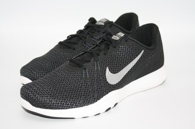 NIKE Flex Trainer 7 Women's Shoes  Size 9 Wide  Black / Silver 898781-001