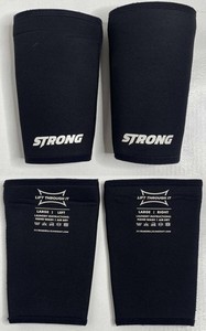 Mark Bell Slingshot Strong Knee Sleeves Large Weightlifting Compression Sleeves