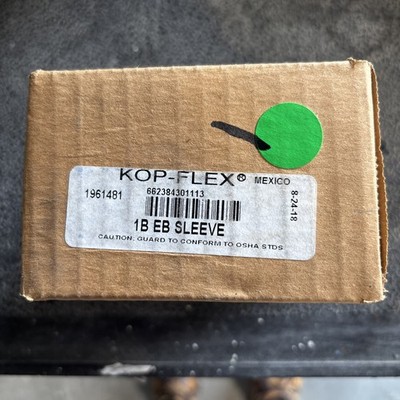 KOP-FLEX 1961481 1B EB Coupling Sleeve Model B Emerson Power Transmission - N...