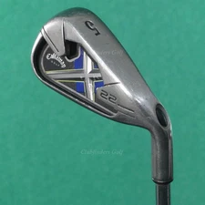 Callaway X-22 Single 5 Iron Factory True Temper Steel Uniflex