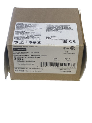 Siemens SIRIUS Verbindungsbaustein 3RA2921-1BA00 | Neu & OVP