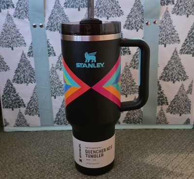 New Stanley Flowstate 40 oz Hyper Geo Quencher H2O Tumbler 