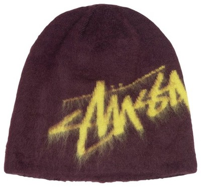 Stussy Skullcap Brushed Out Stock Beanie - Neu mit Etikett