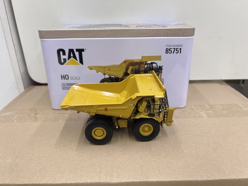 DM 1/87 HO Scale Cat 785 Mining Truck Diecast Model Toy Collection Gift ...