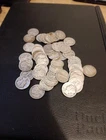 Silver Dimes Lot Of 50