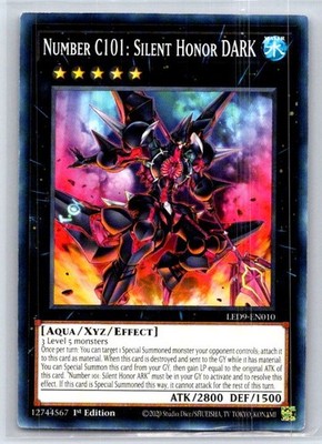 Number C101: Silent Honor DARK Common Legendary Duelists: Duels From the Deep LE