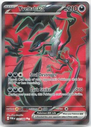 Yveltal ex 105/088 Perfect Order Ultra Rare Full Art Holo
