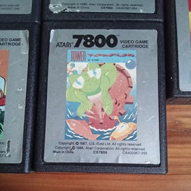 Atari 7800 2600 Game Lot of 11 - Fatal Run, Donkey Kong, Tower Toppler, Dig Dug