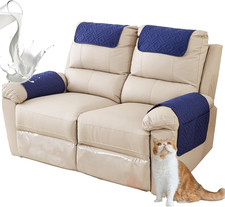 Copribracciolo per Poltrona, Copri Poggiatesta per Divano Reclinabile, Trapuntat