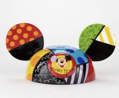 Walt Disney World Romero Britto Mickey Mouse Club 60th Anniversary Figure Retire