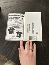 Sega Saturn Manual Only Revolution X W/Reg Card