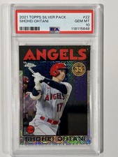 2021 Topps - Silver Pack 1986 Topps Chrome Baseball Shohei Ohtani #86BC-22 MVP