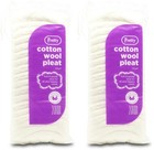Pretty Cotton Wool Pleat 80g X 2