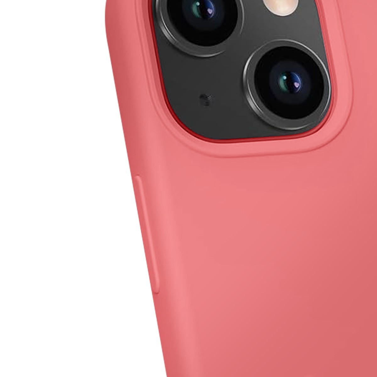 Coque iPhone 14 Plus silicone rose antichoc Jaym soft touch premium - 4
