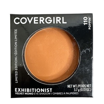 COVERGIRL Exhibitionist Velvet Mono Eye Shadow, 110 Poppin' NEW