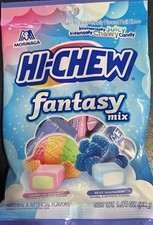 Hi Chew Candy Fantasy - Rainbow Sherbet, Blue Hawaii, and Blue Raspberry 1.94 Oz