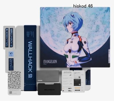 マウス・トラックボール WALLHACK SP-005 EVANGELION Wallhack SP-005 Evangelion Glass Mousepad Rei Ayanami Limited ED