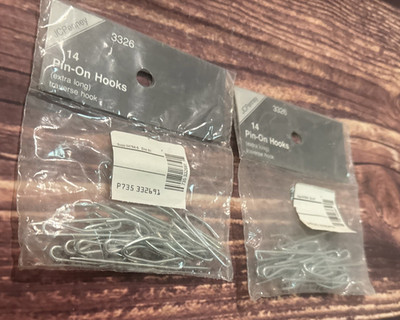 JCPenney 3326 14 Pin On Hooks Extra Long Traverse