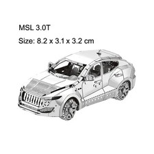 3D Metal Car Puzzle Kit - Challenging  Engaging DIY Experience
