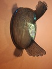 VtgIndiana Glass Iridescent Carnival Glass Blue Hen On Nest Replacement Top Only — photo 3