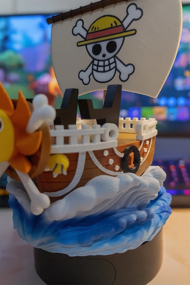 Thousand Sunny Controller Holder-One Piece Gift,Joystick Holder,Desk Decoration - Image 4 of 4