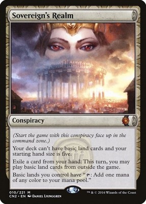 Sovereign's Realm #10 (NM) Conspiracy: Take the Crown MTG