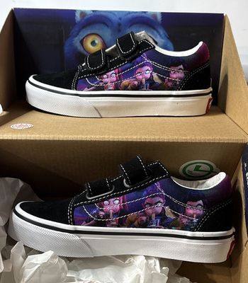 K Pop Demon Hunters x Vans Old Skool V Little Kids Shoe UY (Youth