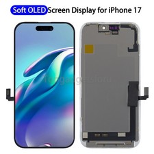 US Soft OLED Display LCD Touch Screen Replacement Digitizer for Apple iPhone 17