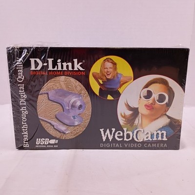 D-Link Webcam Digital Video Camera USB DSB-C100 Windows 98/2000 New in Box