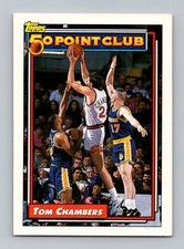 1992-93 Topps #201 Tom Chambers Near Mint or Better