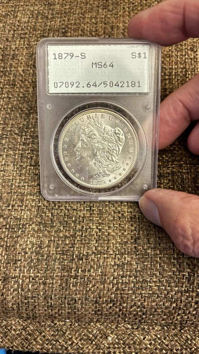 Uncirculated Silver 1879 Year Morgan US Dollars (1878-1921) for