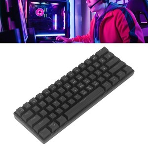 Compact Size Mechanical Gaming Keyboard With Red Switches LED Backlighting